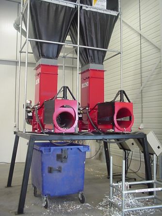 Compacting cigaret paper